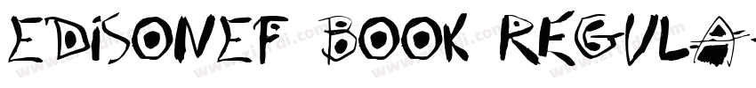 EdisonEF Book Regula字体转换